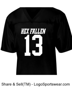 HEX FALLEN - Lucky 13 Jersey Design Zoom